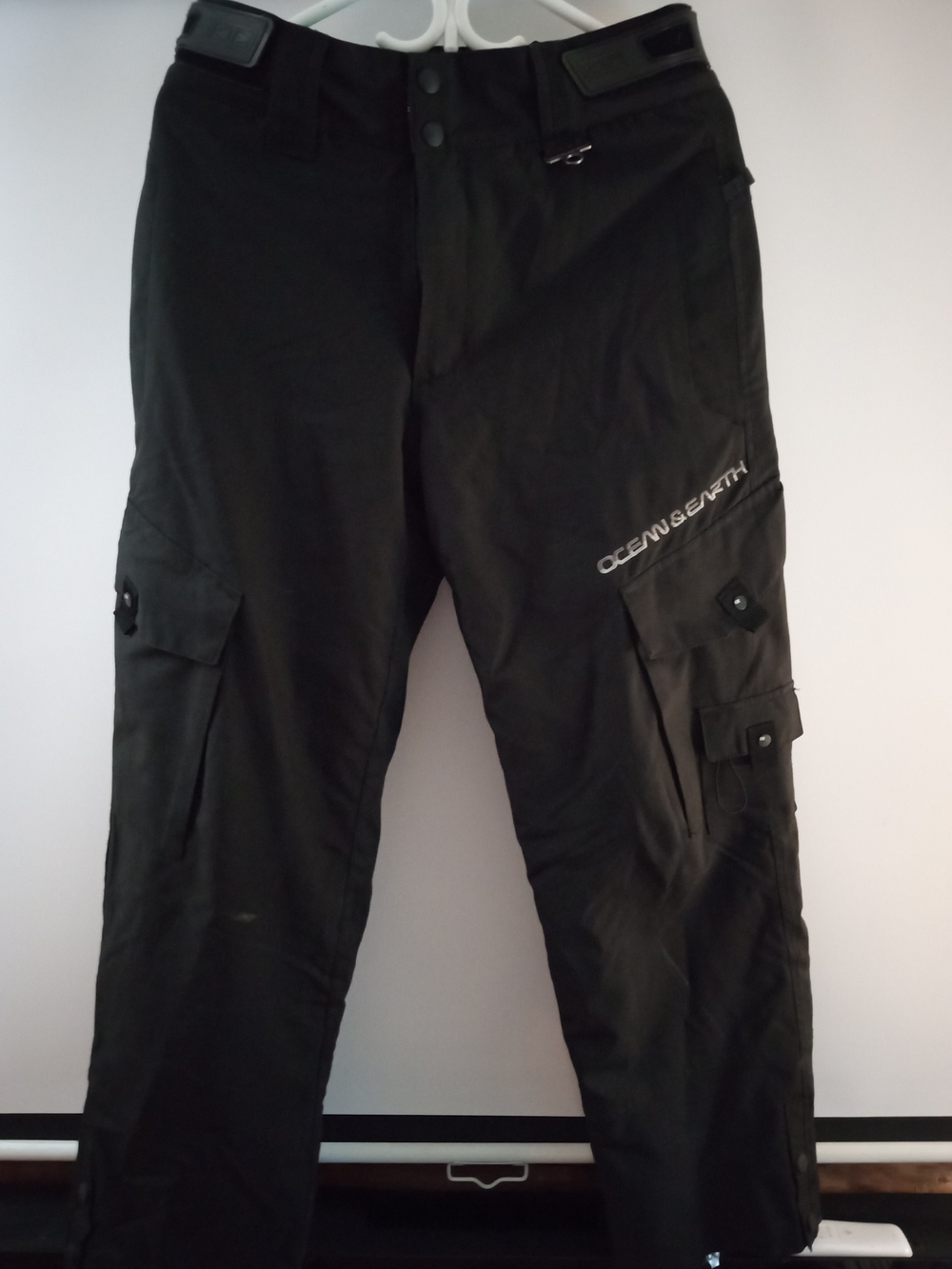 Men’s Black Winter Snow Pants